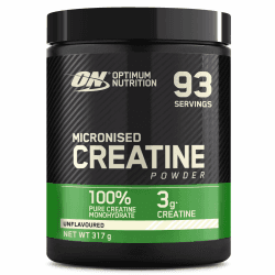 Optimum Nutrition Mikronisiertes Kreatin Pulver, Geschmacksneutral, 317g, 93 Portionen Geschmacksneutral Optimum Nutrition mikronisiertes Kreatin-Pulver, 100% reines Kreatin-Monohydrat-Pulver für Leistung und Muskelkraft, ohne Geschmack, 93 Portionen, 317 Angebot bei HelloDeals