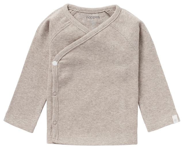Noppies Unisex Baby U Tee Overlap Ls Rib Nanyuki T-Shirt