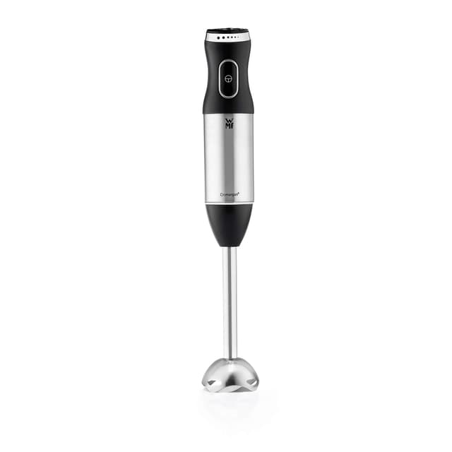 WMF Kult X Edition Stabmixer, Zauberstab 600 W, Pürierstab Edelstahl mit variabler Geschwindigkeitseinstellung, Purierstab Edelstahl matt Single - 600W