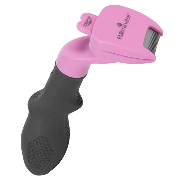 FURminator deShedding-Tool Kleintier - Kleintierbürste für Kaninchen, Nager & Co. zur Entfernung der Unterwolle - Verbessertes Design Version 2.0