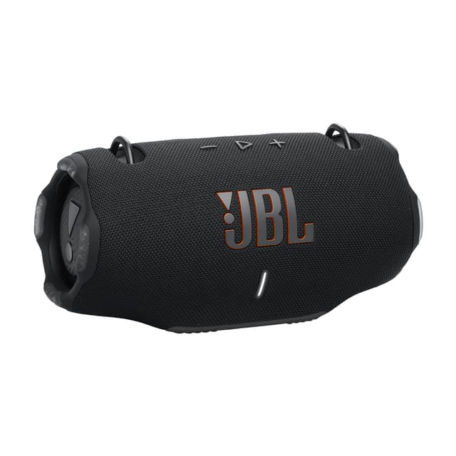 JBL Xtreme 4 Musikbox in Schwarz – Tragbare Bluetooth-Lautsprecher-Box mit tiefem Bass, KI-Sound-Boost und integrierter Powerbank – Wasserfest und staubfest – 24 Laufzeit JBLXTREME4BLKEP Schwarz