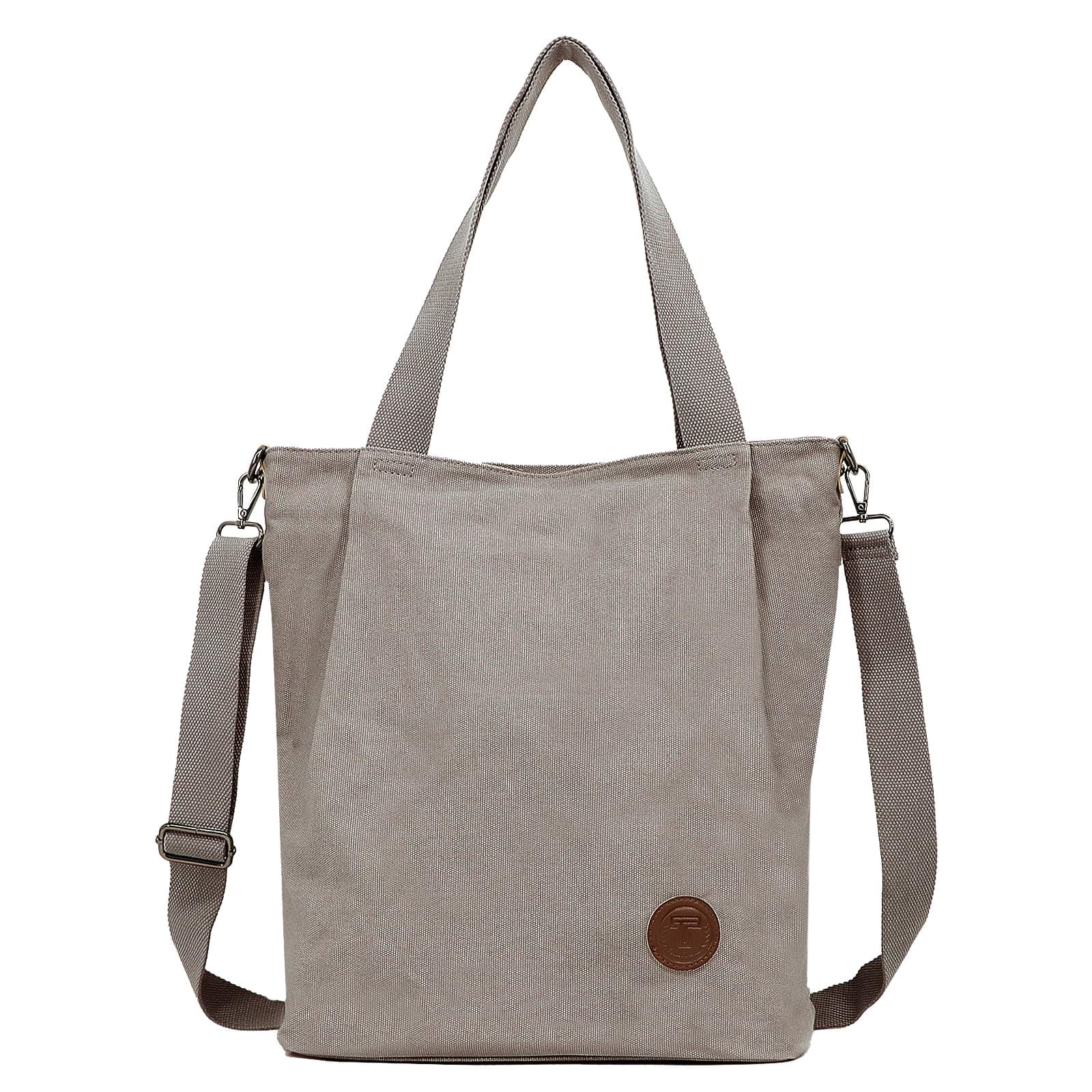 TANTOMI Shopper Tasche Damen Umhängetasche Damen Mittelgroß Gross mit ReißVerschluss,Tote Bag Damen Groß Arbeitstasch Handtasche Damen Schultertaschen für Arbeit Reisen Einkaufen Schule Und Alltag