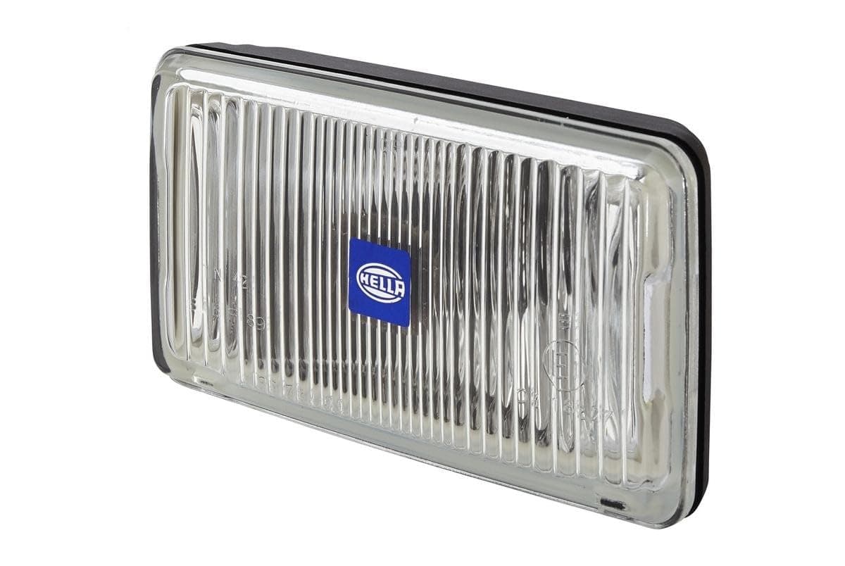 HELLA 1NB 005 860-331 Halogen-Nebelscheinwerfer - Comet 450 - 12V - rechteckig - Anbau/Einbau - glasklare Streuscheibe - Lichtscheibenfarbe: weiß - rechts/links