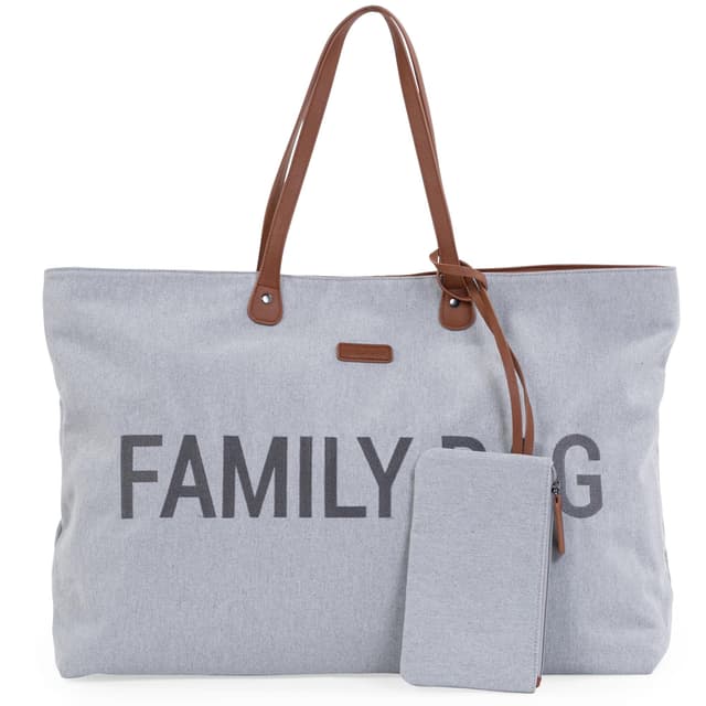 Childhome, Family Bag, Wickeltasche, Reise-/Wochenendtasche Grau