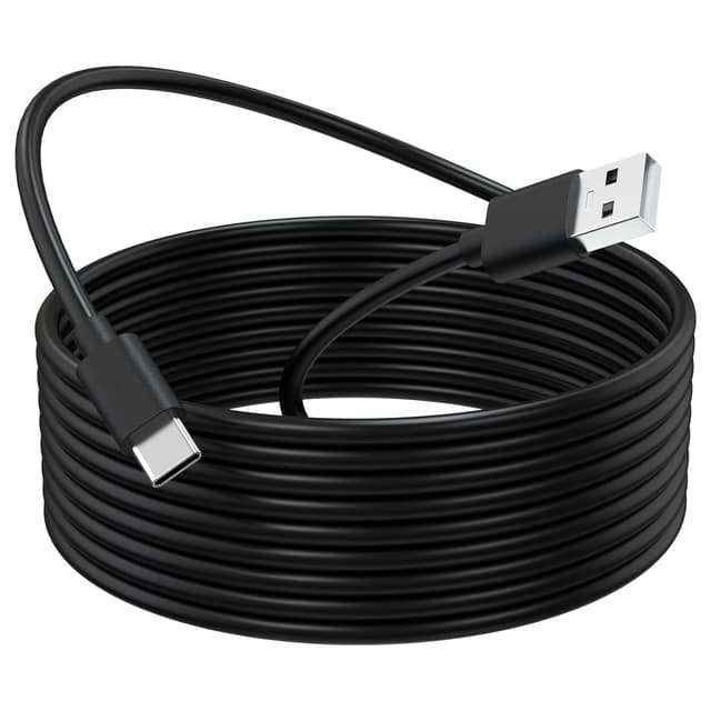 USB C Ladekabel, USB C Kabel für PS5 Controller, Ersatz USB Typ C Ladekabel kompatibel mit PS5, Xbox X/S Controller, Nintendo Switch Pro/Lite Controller USB C Ladegerät Schnellladekabel (3m)