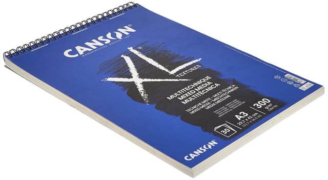 CANSON 807216 XL Mix-Media Block, DIN A3, 30Blatt,300g/m² DIN A3 Single