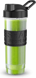 Smoothie Flaschen, Mixer Smoothie Maker Trinkflasche/Tritan flasche/Wasserflasche 570ml BPA-frei für Sport Mini Mixer Shake Smoothie Maker 570ml Flasche