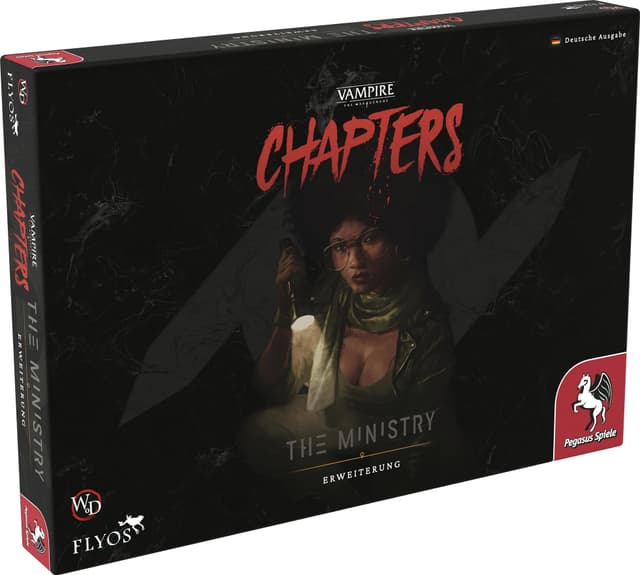Pegasus Spiele 56417G Clan Vampire: Die Maskerade – Chapters: The Ministry [Erweiterung], zzzz-s, Schwarz