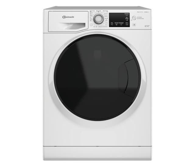 Bauknecht WATK Sense 86S 41 C Waschtrockner (8/6 kg)/ Active Care Color+/ Dynamic Inverter-Motor/Wolleprogramm/Mehrfachwasserschutz+/ Antiflecken- und Anti-Allergie-Programm/Waschen & Trocknen Kurz