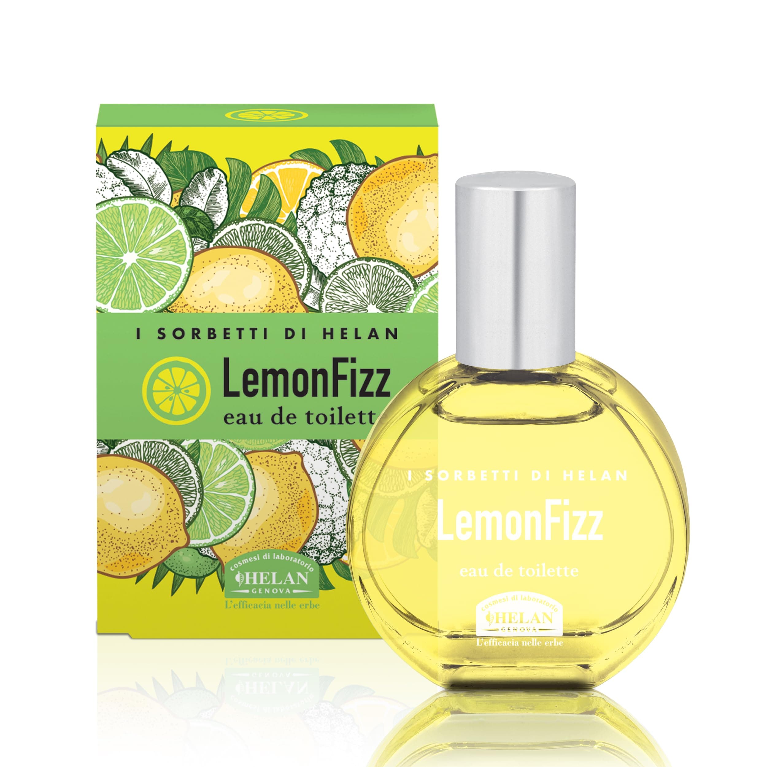 Helan I Sorbetti LemonFizz - Herren und Damen Parfüm mit Zitrone, Ingwer und Vanille, Eau de Parfum Made in Italy, 30 ml 30 ml (1er Pack)