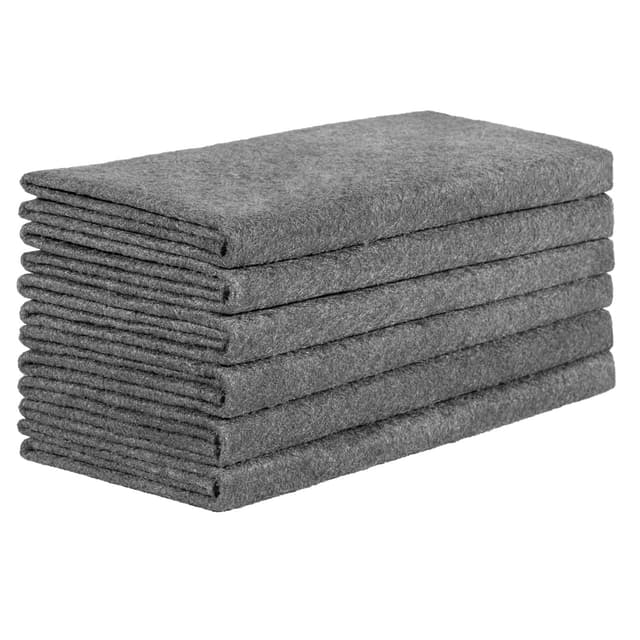 Carehabi Verdicktes Magisches Reinigungstuch 30x30cm, 6 Stück Wiederverwendbaren Mikrofasertücher Fusselfrei Putzlappen Super Absorbieren für Küchen, Glas, Auto,Badezimmer