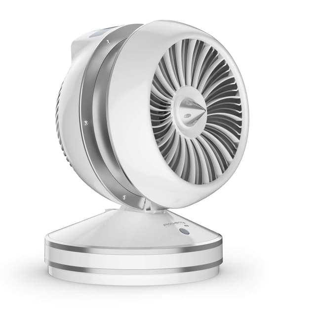 Rowenta HQ7152 Air Force Intense 2-in-1 Ventilator und Heizlüfter in einem Gerät | 2600 Watt, Eco-Heizmodus, inkl. Fernbedienung, sehr kompakt | weiß, 43/32/32 cm 2-in-1 Heizen & Kühlen