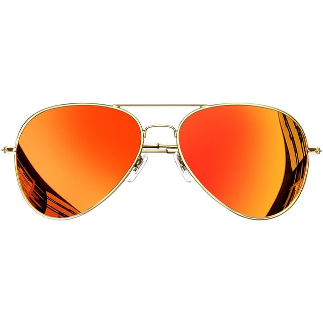 KANASTAL Groß Polarisiert Sonnenbrille Herren und Damen Verspiegelt Sonnenbrillen mit Premium Metallrahmen UV400 Schutz für Fahren Wandern Golf Fischen Outdoorsport