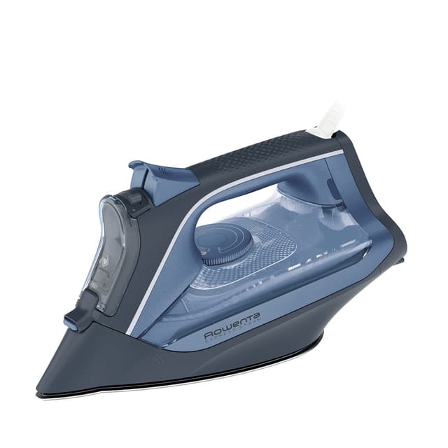 Rowenta DW4320 Express Steam Dampfbügeleisen, Edelstahl, 250 milliliters, blau 160g/min Dampfstoß - 400 Dampflöcher