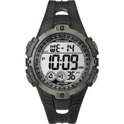 Timex Herren-Armbanduhr Digital Quarz Plastik Black