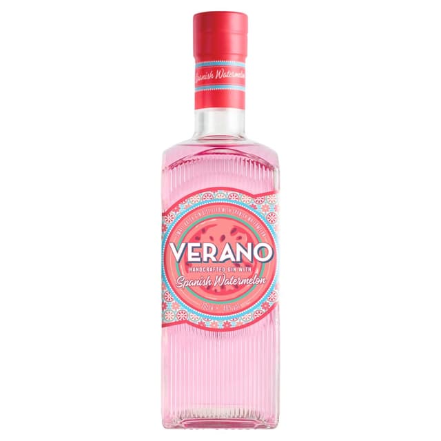 Verano Spanish Watermelon Handcrafted Gin, 70cl 700 ml (1er Pack)