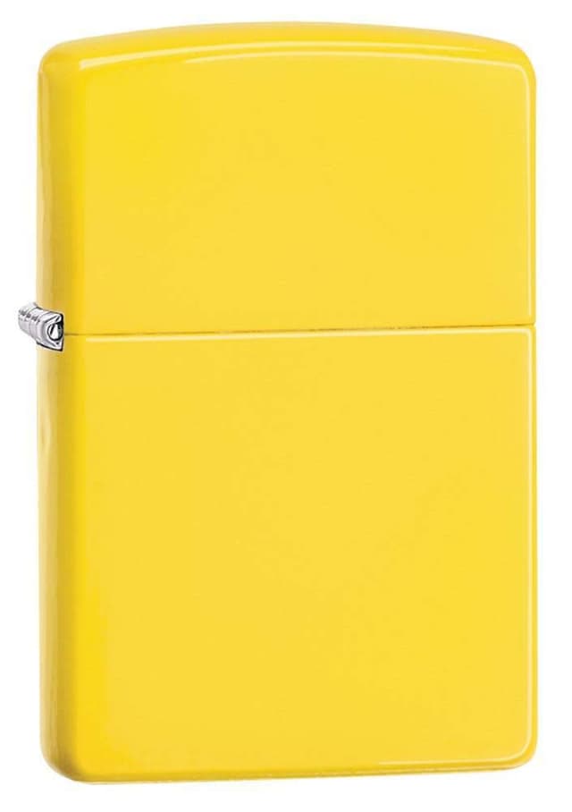 Zippo Feuerzeug, Gelb, 24839