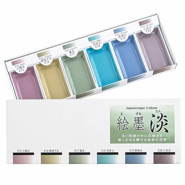 Sumikundo 15429 Solid Ink Set 6 Farben 6 einfarbige Farben