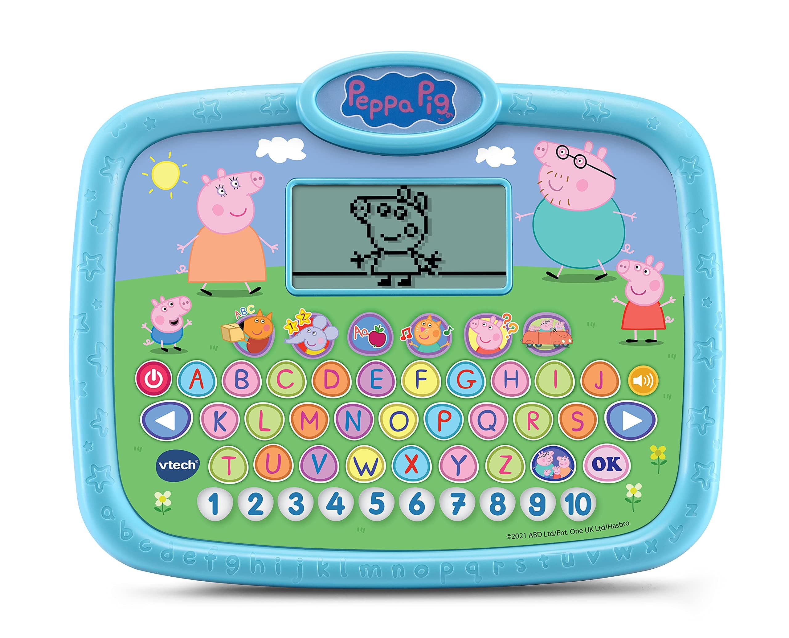 Vtech Peppas Lerntablet 80-546604 Lernspielzeug, Mehrfarbig