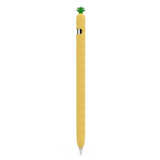 BEYEE Pencil Case Silicone Soft Protective Cover Accessories (Cute Fruit Shape Design) Compatible with Apple Pencil (Gelb,1st) Apple Pencil 1st Gelb