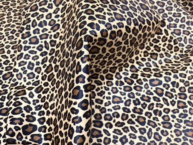 600D Heavy Duty dicke wasserdichte Leinwand Stoff 600 g Abdeckung im Freien (Leopardenmuster, 150CMX100CM) Leopardenmuster 150CMX100CM
