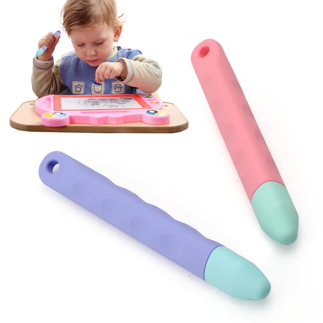 2er Kinder Tablet Stift für Touchscreen, Touchscreen Stift für Kinder, Tablet Stift Kinder, Tablet-Eingabestift, Kompatibel mit Tablets, Ipad, iPhone, Kindle, Amazon Fire Hd 8 Kids-Tablet