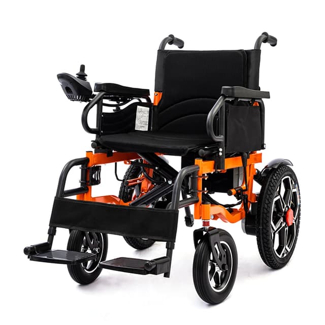 ByteTecpeak D09 Elektrorollstuhl – Breiter Sitz für große Personen, 500W Motor, 20Ah Akku 25 km Reichweite, faltbar, 150kg Tragkraft, Ideal für Reisen & Alltag