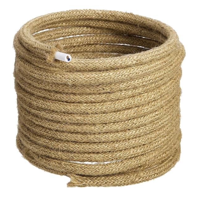GreenSun Textilkabel 2 adrig Lampenkabel - 10M Textilkabel Elektrokabel Kabel 2 adrig Elektrische Leitungen Lampenkabel Textil für DIY Hängelampe