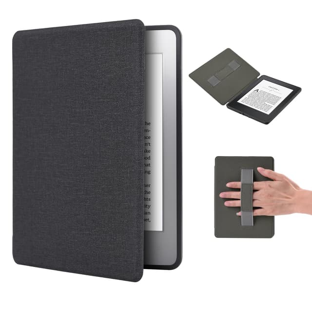 Kindle Paperwhite 2024 Hülle (12. Generation), 7" Kindle Colorsoft Signature Edition 2024, Leichte Völlig Neue Smart Cover Case mit Auto Wake/Sleep für Kindle Paperwhite 2024 Schwarz-7"