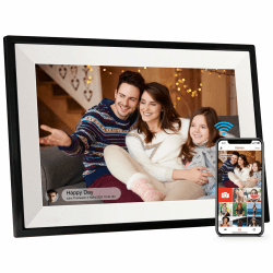 Frameo Digitaler Bilderrahmen, 10,1 Zoll WALN Digitaler Photo Frame 32 GB Speicher, automatische Drehung, Fotos/Videos über die App teilen und Grüße senden 10.1 Angebot bei HelloDeals
