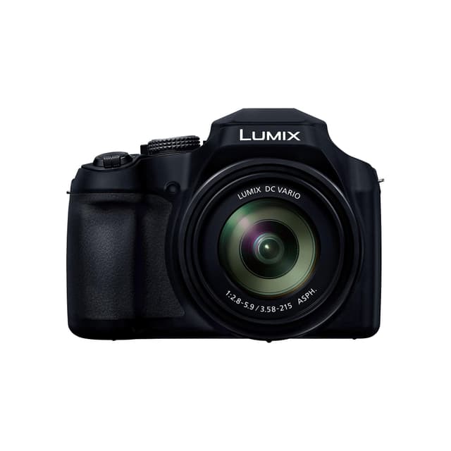 Panasonic Lumix DC-FZ82DE Bridgekamera mit 20-1200 mm F2.8-5.9 Objektiv, 18,1 MP, 4K Video & Foto, OLED Live-View-Sucher, LCD-Touchscreen, USB-C, Schwarz