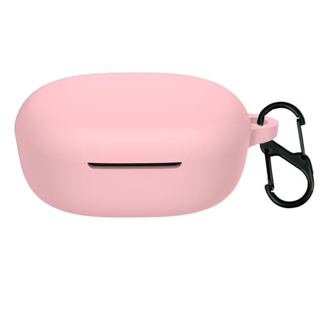 Silikon Hülle für Xiaomi Redmi Buds 4 Lite Bluetooth Kopfhörer, Schutzhülle Case Cover für Xiaomi Redmi Buds 4 Lite (Pink)
