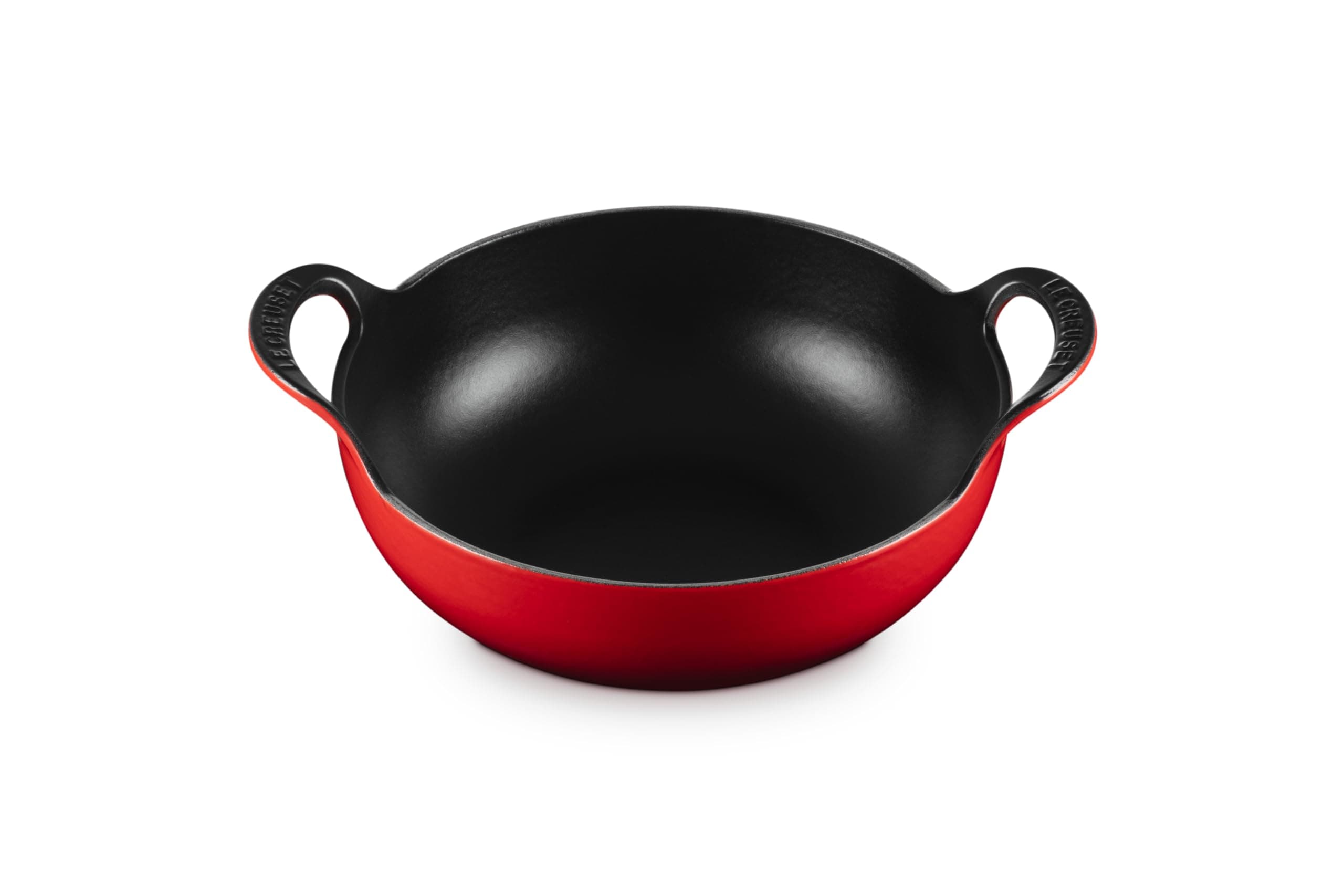 Le Creuset Balti Dish aus Gusseisen, 24 cm, 2,7 Liter, Kirschrot, 20142240600460 Kirschrot 24 cm