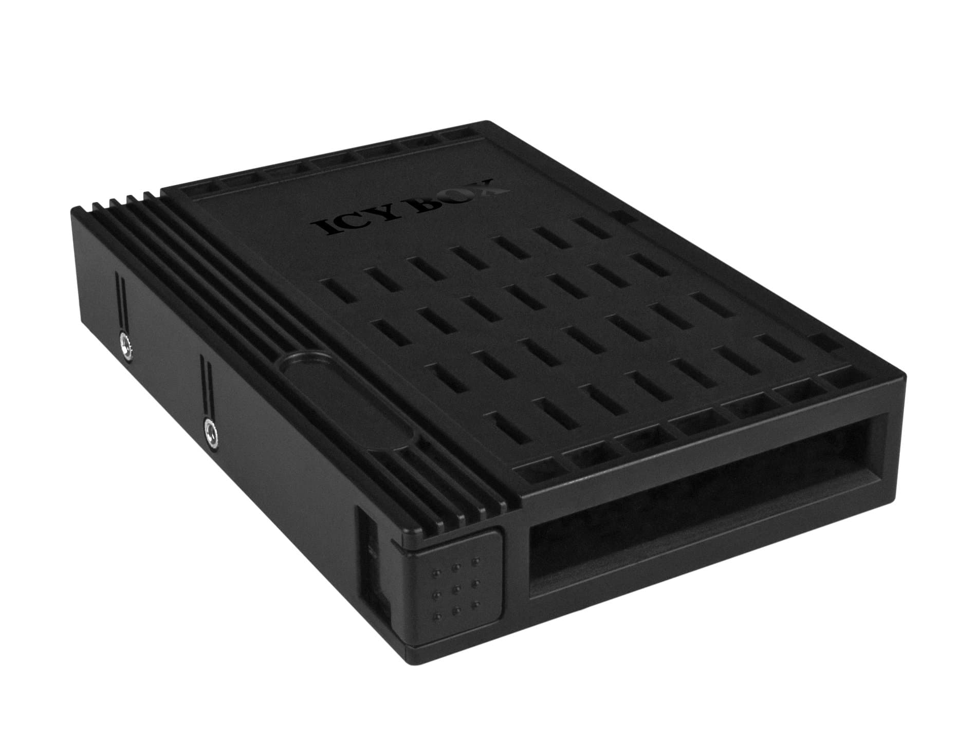 Icy Box IB-2536STS Festplatte Adapter (6,4 cm (2,5 Zoll) auf 8,9 cm (3,5 Zoll) Konverter)