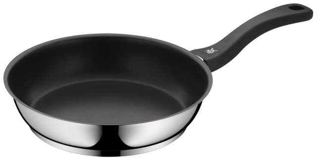 WMF Devil Bratpfanne 24 cm, Pfanne Induktion, Cromargan Edelstahl beschichtet, Kunststoffgriff