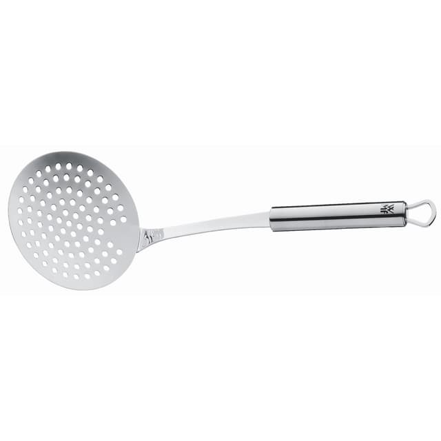 WMF Profi Plus Schaumlöffel Edelstahl 30 cm, Schaumkelle, Cromargan Edelstahl teilmattiert, spülmaschinengeeignet Single