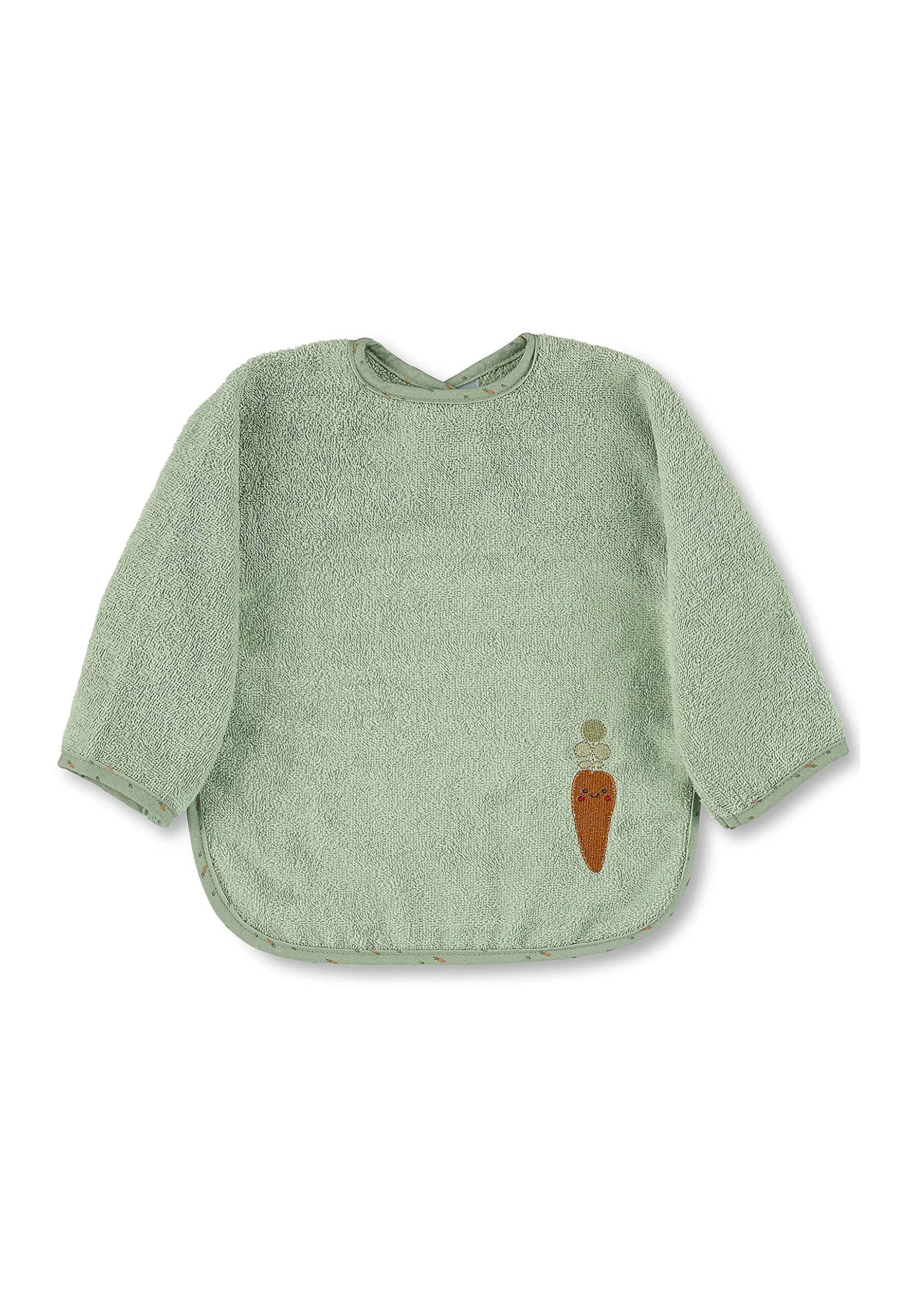 Sterntaler Unisex Baby Plastik-Klettlätzchen Einheitsgröße EU Emmilius Hellgrün