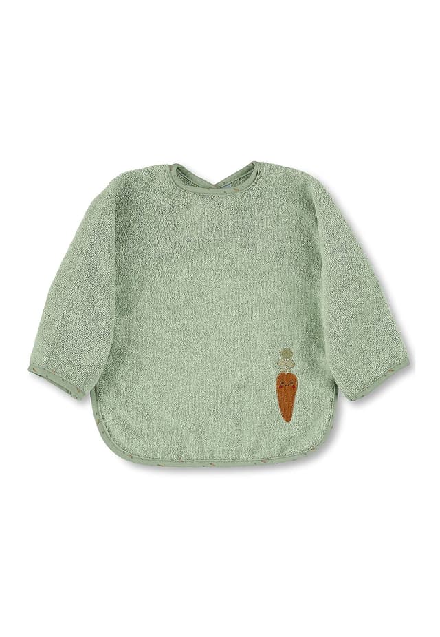 Sterntaler Unisex Baby Plastik-Klettlätzchen Einheitsgröße EU Emmilius Hellgrün