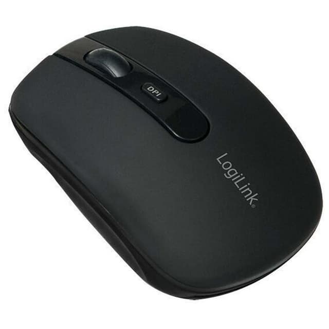 LogiLink ID0078A Optische BT Maus, 1000/1600 DPI schwarz