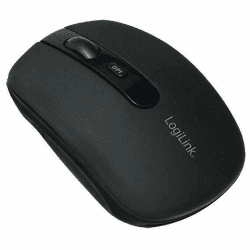 LogiLink ID0078A Optische BT Maus, 1000/1600 DPI schwarz