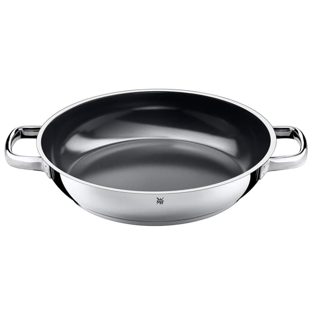 WMF Durado Brat-/ Servierpfanne 28 cm Induktion, Cromargan Edelstahl beschichtet, Keramikbeschichtung, backofenfest Durado – Servierpfanne 28 cm