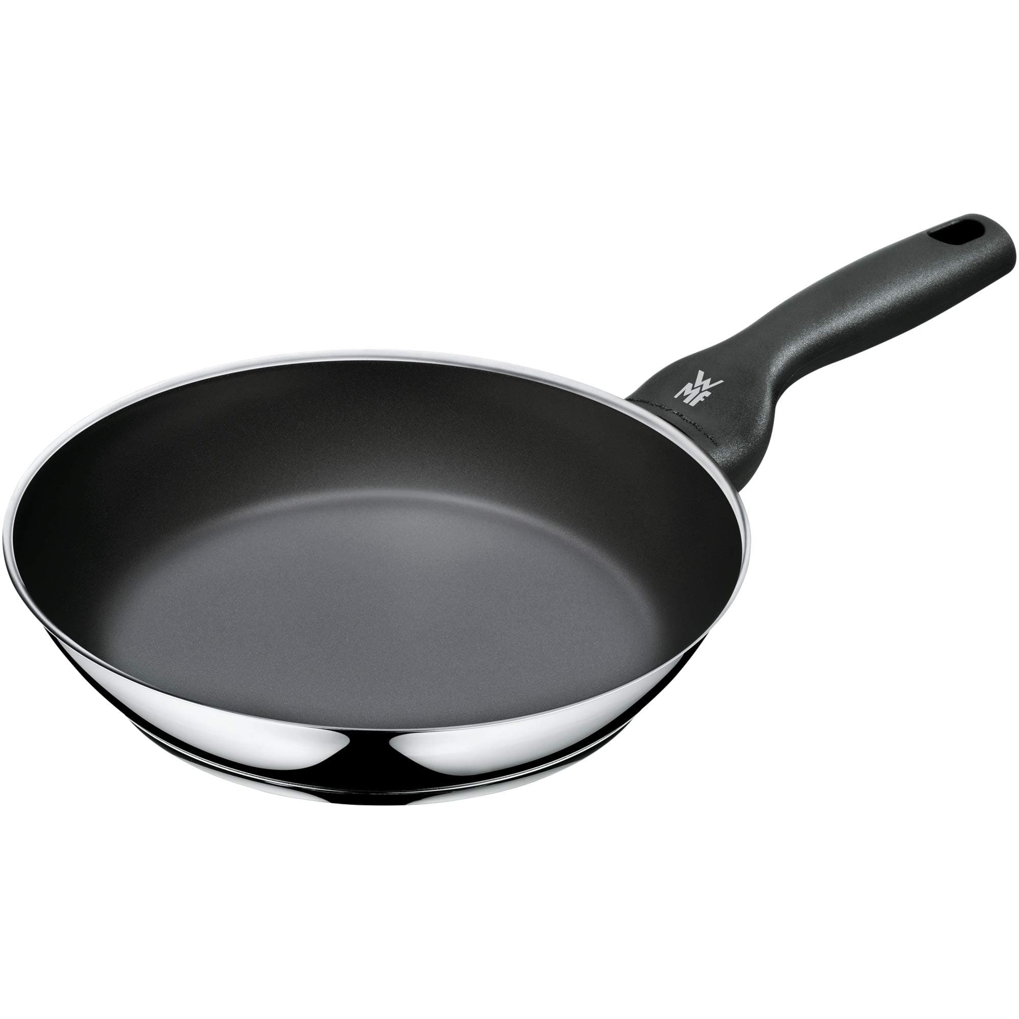 WMF Ceradur Profi Bratpfanne 24 cm Induktion, Cromargan Edelstahl beschichtet, Keramikbeschichtung, Kunststoffgriff Ø 24 cm