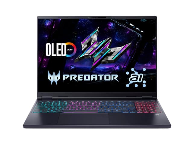 Acer Predator Helios Neo 16S AI (PHN16S-71-96VJ) Gaming Laptop, 13 Tops, 16" WQXGA OLED 240Hz Display, Intel Core Ultra 9 275HX, 32 GB RAM, 1 TB SSD, NVIDIA GeForce RTX 5070 Ti, Windows 11, QWERTZ Intel Core Ultra 9 275HX NVIDIA GeForce RTX 5070 Ti Acer P