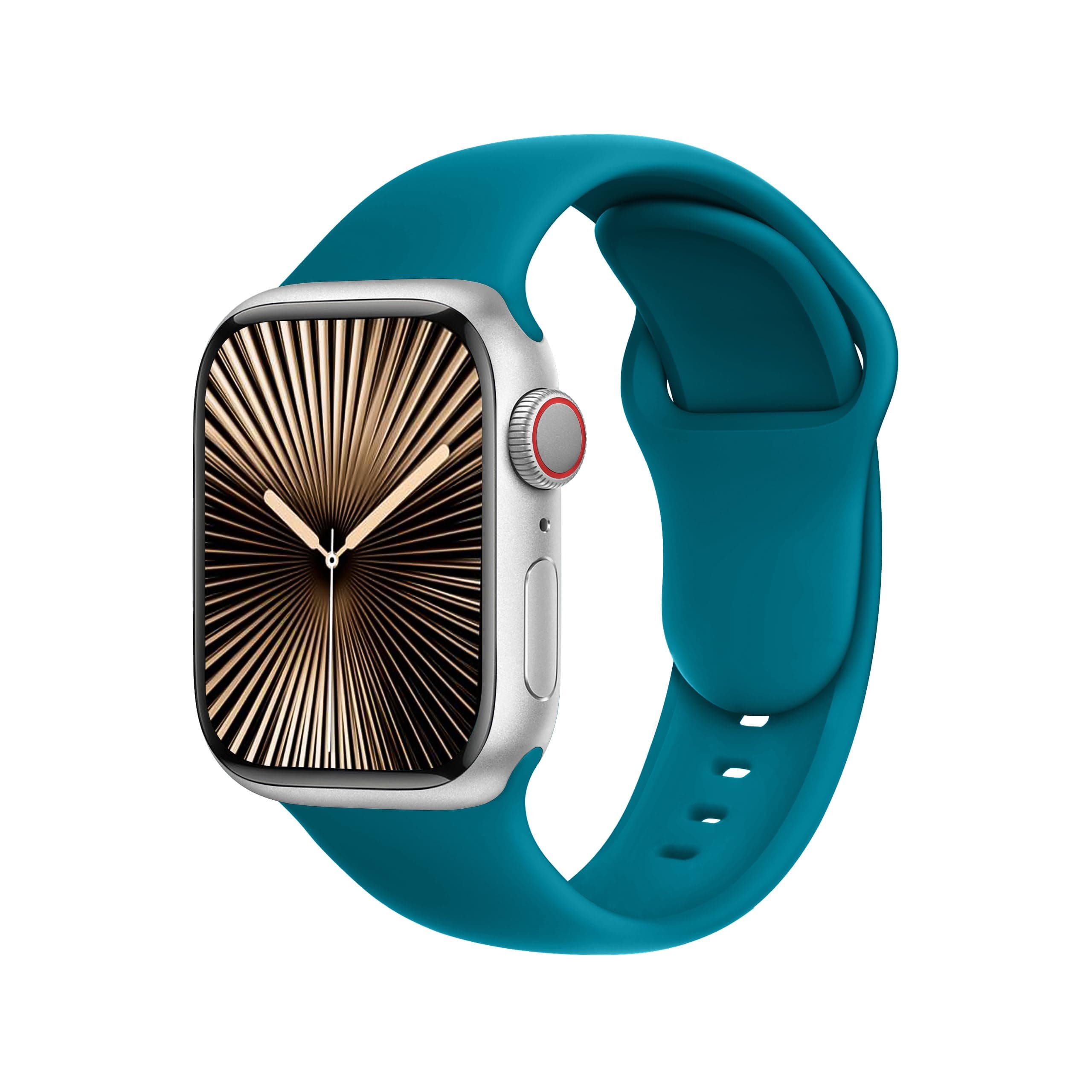 C1B Armband für Armband apple watch 49mm 46mm 45mm 44mm 42mm 41mm 40mm 38mm ultra 2 apple watch cinturino series 10 9 8 7 6 5 4 3 2 1 originale acciaio sport in colore Tiefseeblau 49mm, 46mm, 45mm, 44mm, (42mm S3/2/1) Tiefseeblau