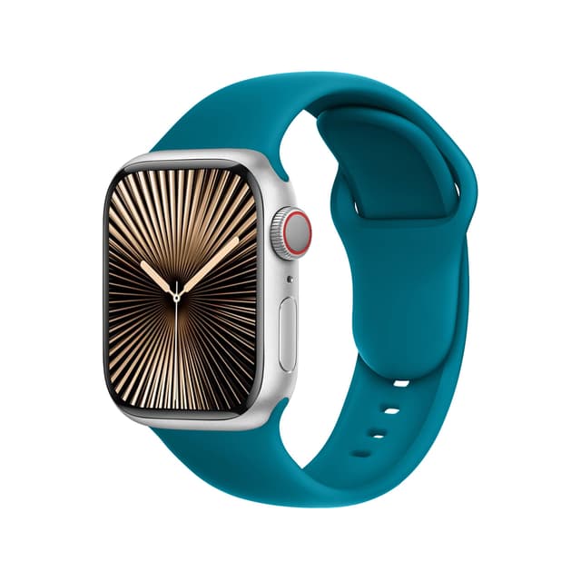 C1B Armband für Armband apple watch 49mm 46mm 45mm 44mm 42mm 41mm 40mm 38mm ultra 2 apple watch cinturino series 10 9 8 7 6 5 4 3 2 1 originale acciaio sport in colore Tiefseeblau 49mm, 46mm, 45mm, 44mm, (42mm S3/2/1) Tiefseeblau