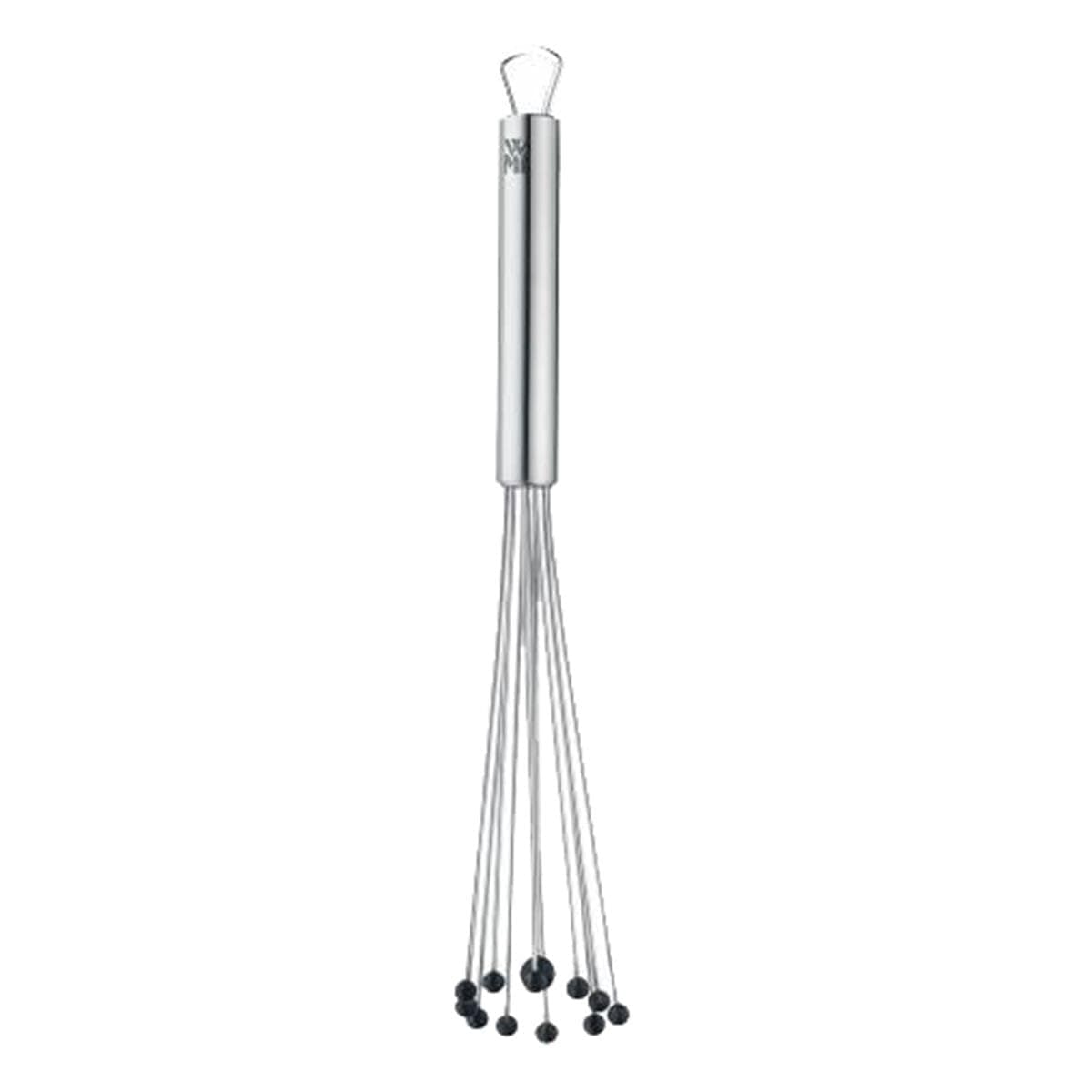 WMF Profi Plus Rührblitz 27 cm, Schneebesen Silikon -Kugeln, Cromargan Edelstahl teilmattiert, Rührblitz Silikon-Kugeln hitzebeständiges Silikon, Rührbesen, Quirl 1 - Pack Single