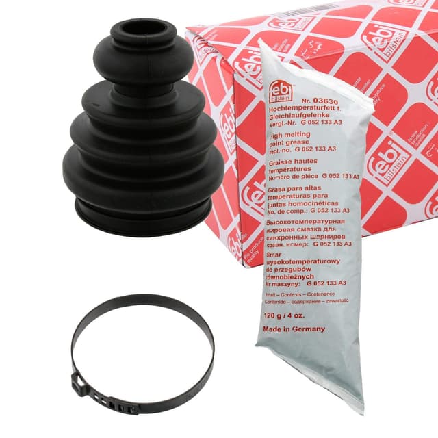 1x FEBI BILSTEIN 38345 ACHSMANSCHETTE ANTRIEBSWELLE FALTENBALGSATZ ANTRIEBSWELLE FALTENBALG MANSCHETTE ACHSMANSCHETTE INNEN GETRIEBESEITIG