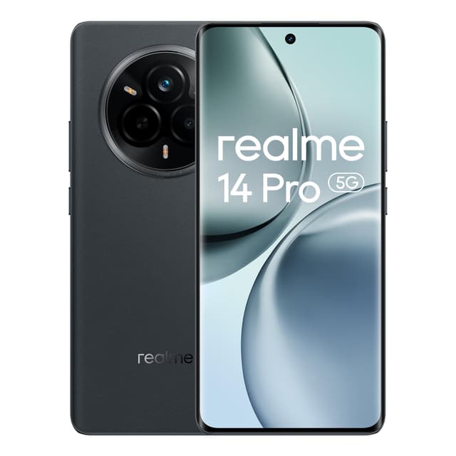 realme 14 Pro Smartphone 5G,Grey,Sony IMX882 OIS AI Camera,Cold-Sensitive Color-Changing Design,5260 mAh Battery,IP69,120Hz Display,26GB(12+14expansion)+512GB,Amazon Exclusive (No Adapter) 14 Pro 12+512 Grey