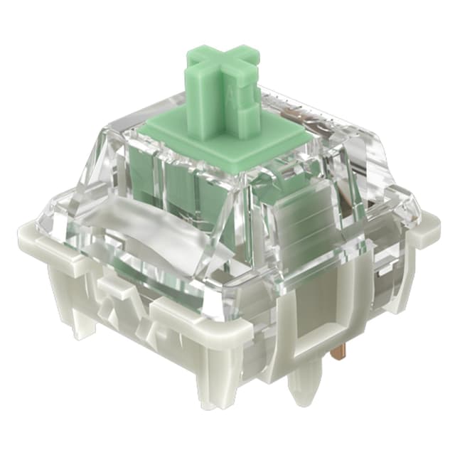 Gateron Baby-Känguru-Tastaturschalter 2.0, schwere taktile RGB-LED, 5-polig, 22 mm, zweistufige Federvorgeschmierung, Schalter für mechanische MX-Tastatur (72 Stück) 72 Stück Baby Kangaroo 2.0