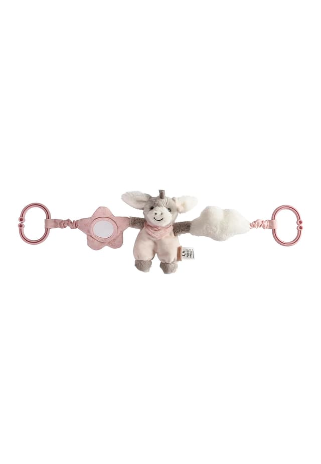 Sterntaler Kinderwagenkette Esel Emmi Girl flora rose